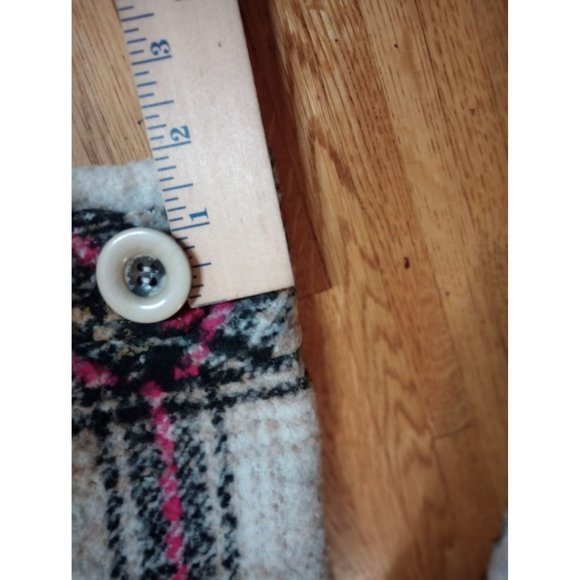 DX-Girls vintage wool blend jacket coat large button size m5-6 - Picture 9 of 15